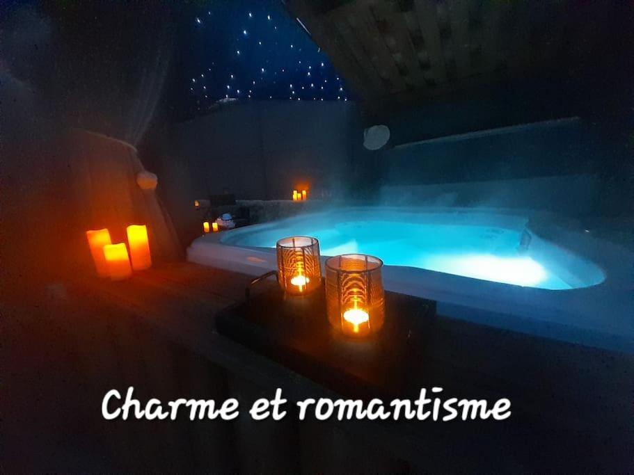 L'antre deux Pierres, spa, détente et romantisme Bouyon Extérieur photo