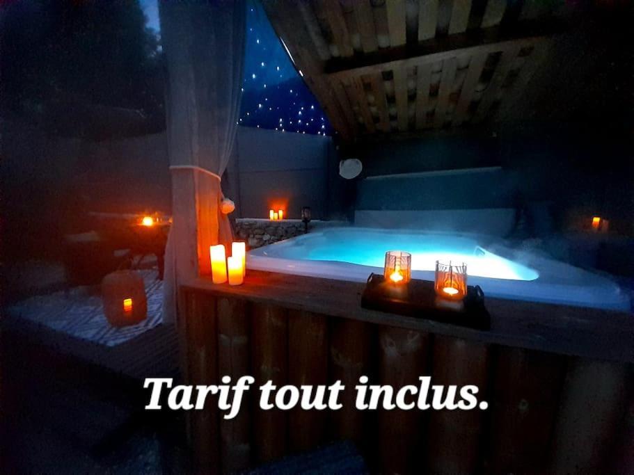 L'antre deux Pierres, spa, détente et romantisme Bouyon Extérieur photo